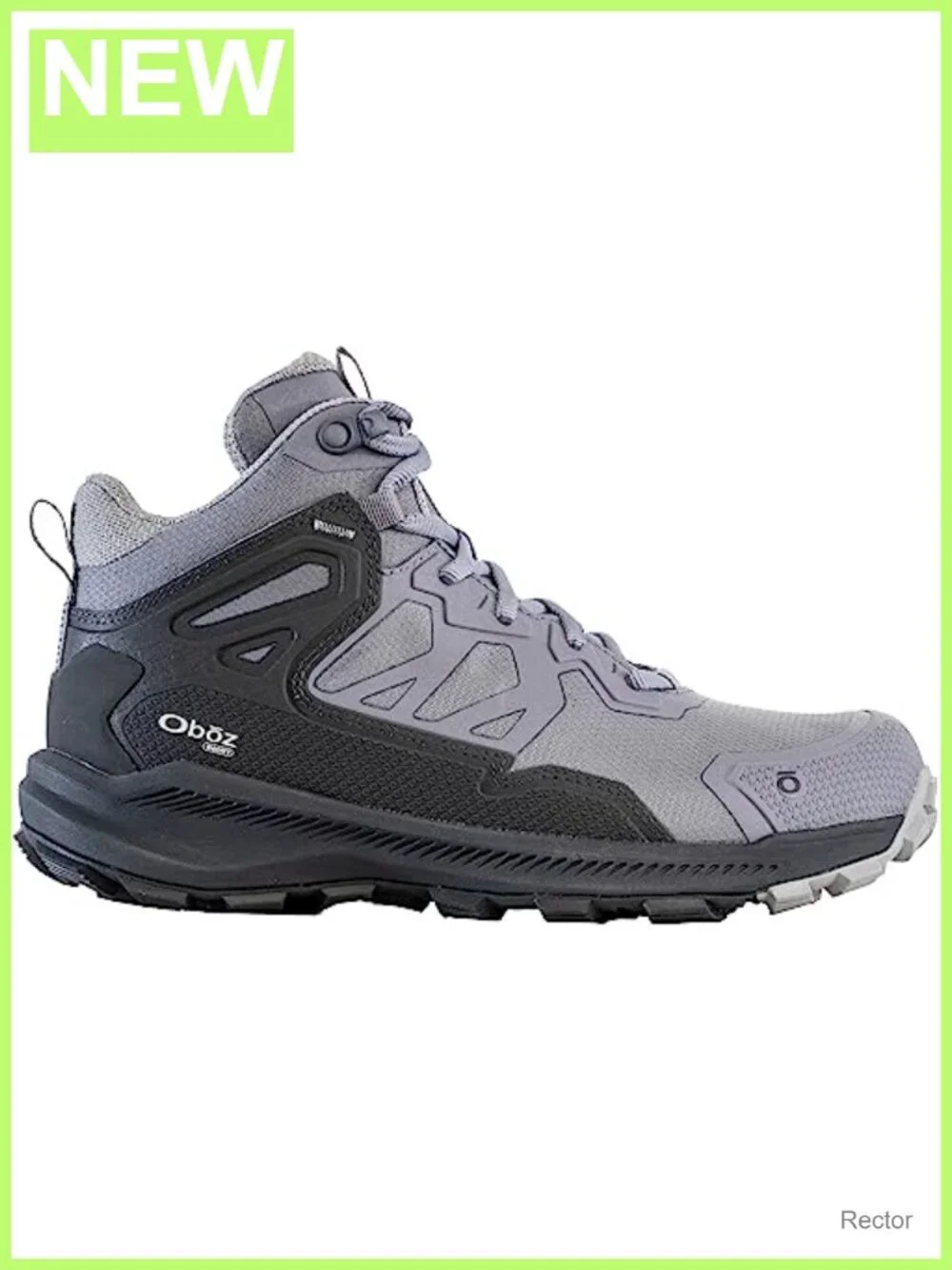Waterproof Hiking Boots Mid Top Lace Up Breathable Mesh